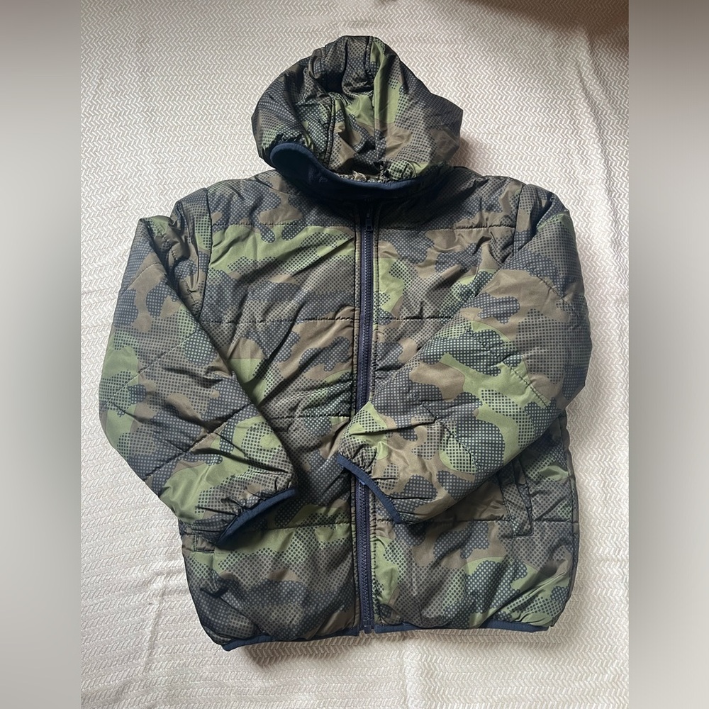 Gymboree puffy jacket size 7-8